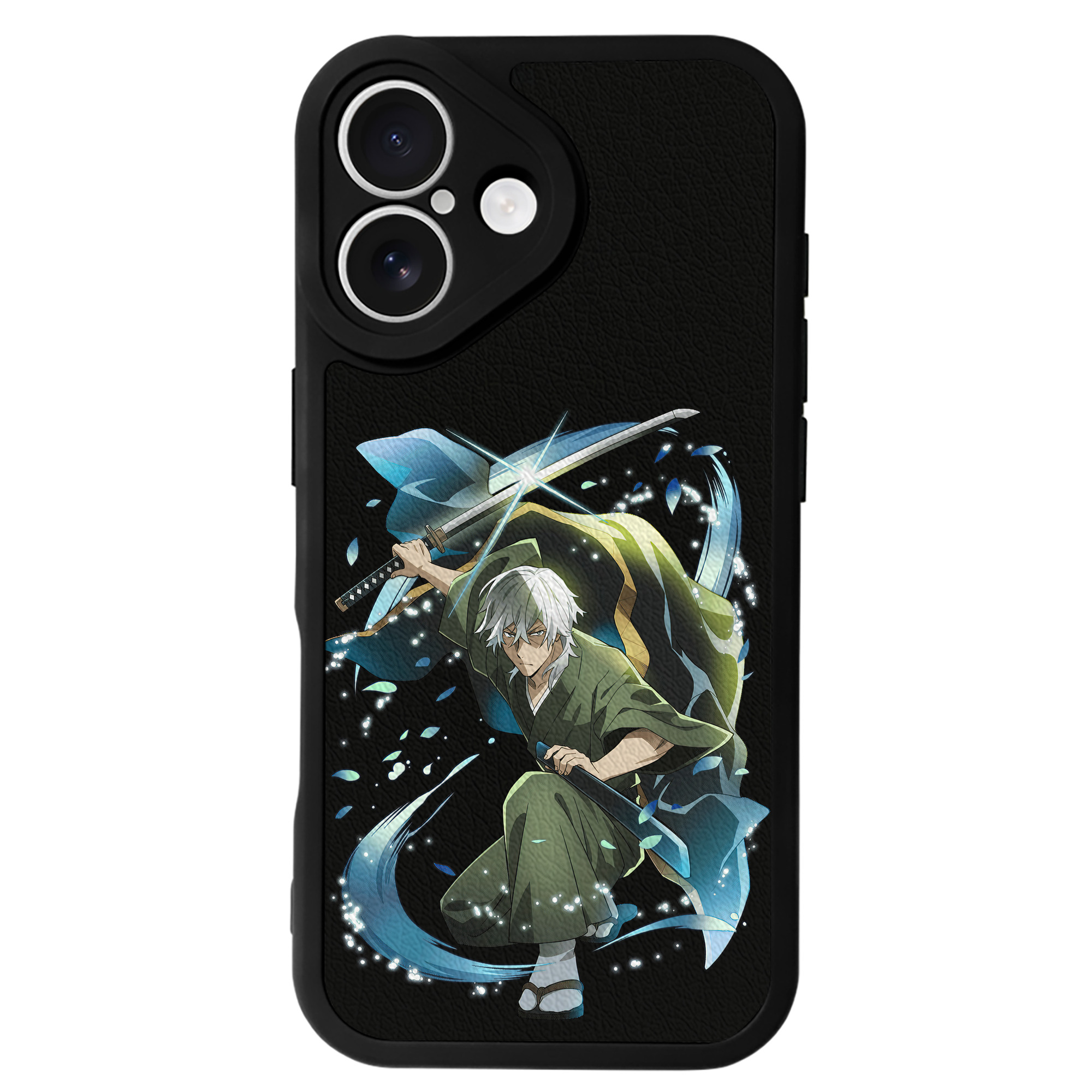 （画像用） 文豪ストレイドッグス Bungo Stray Dogs 【iPhone 16シリーズ対応】シリコンスマホケース（レザー調） 材質：シリコン